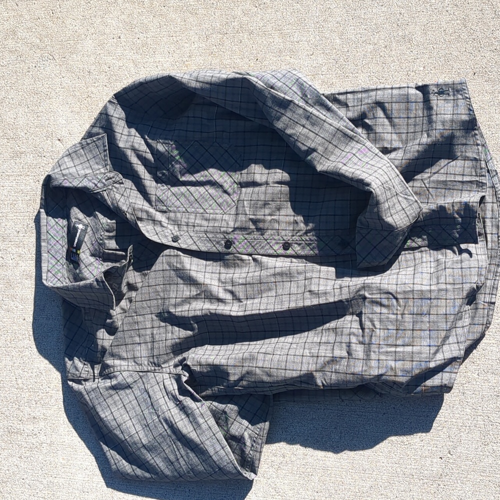 Smartwool men's button up shirt